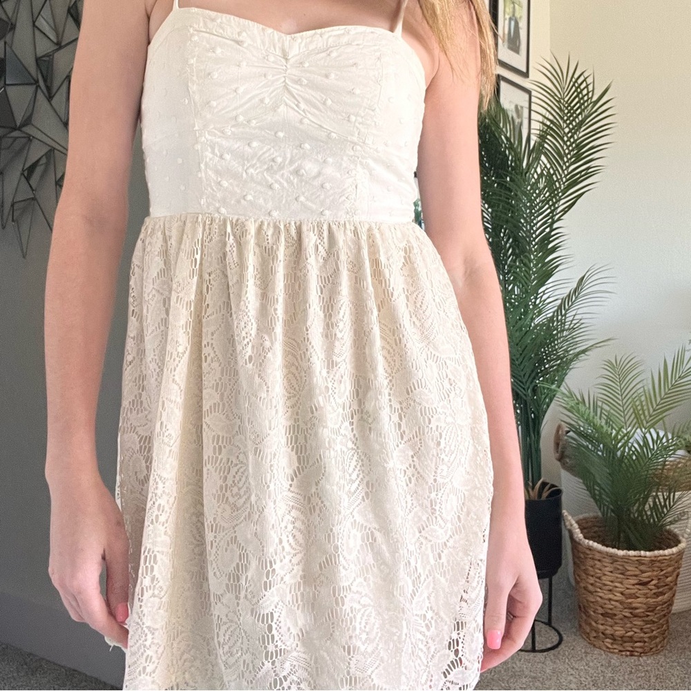 American Eagle Lace Strap Dress - Picture 5 of 13